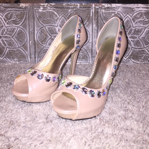 Johnathan Kayne Formal Iridescent Heels