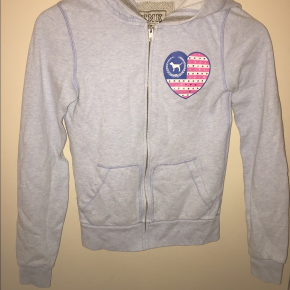 Victoria's Secret Pink zip up sweatshirt