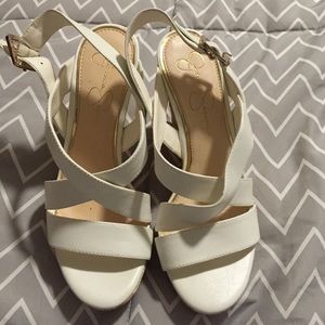 Jessica Simpson wedges
