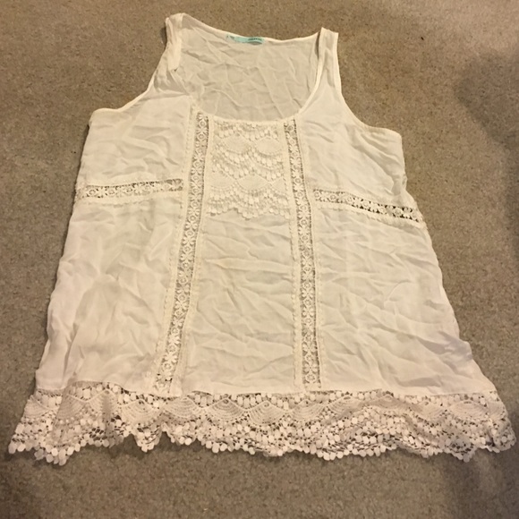 White tank top
