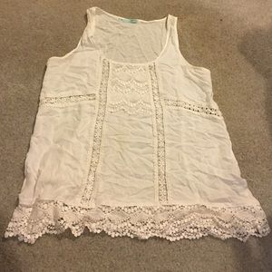White tank top