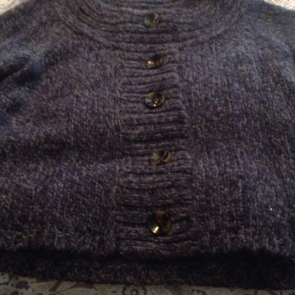 Loft blue wool  sweater
