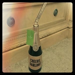 Kate Spade rosegold Champagne Wristlet
