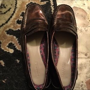 Sperry Copper Loafers like new size 8.5