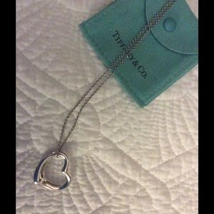 Tiffany & Company Open Heart Pendant necklace
