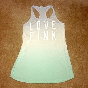 PINK Victoria's Secret ombré tank