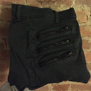 Dark olive green jeans