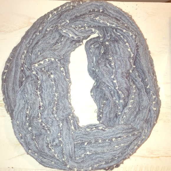 Blue Infinity Scarf