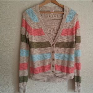 Mossimo striped cardigan