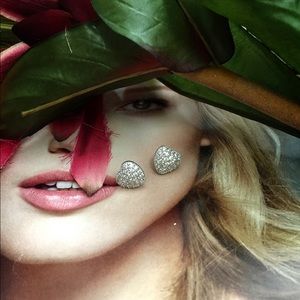 💰SALE 925 Sterling Silver Heart Stud Earring