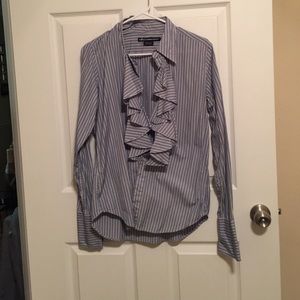 Ralph Lauren Ruffled Button down
