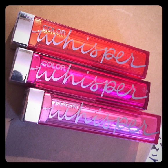 Maybelline Whisper lip color bundle of 3 - Picture 1 of 3