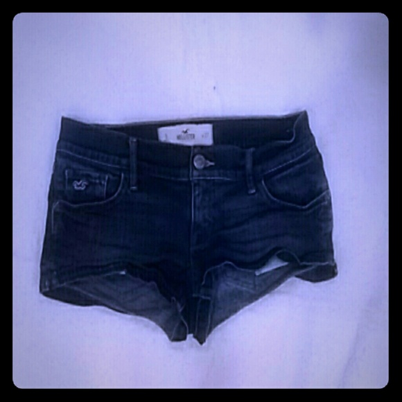 Denim short shorts - Picture 1 of 2