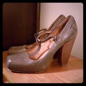 Frye Marta t-strap heels