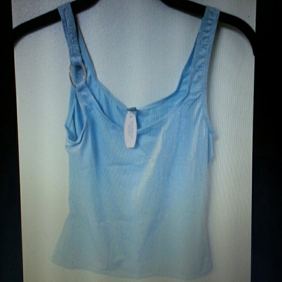 NWT Body by Victoria VS Metallic Half Shirt!