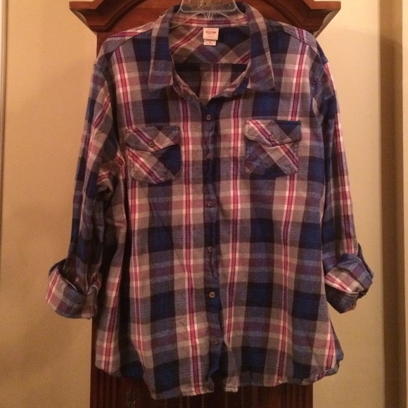 Mossimo Flannel button-down shirt