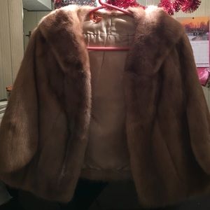 Vintage 1930's mink shaw