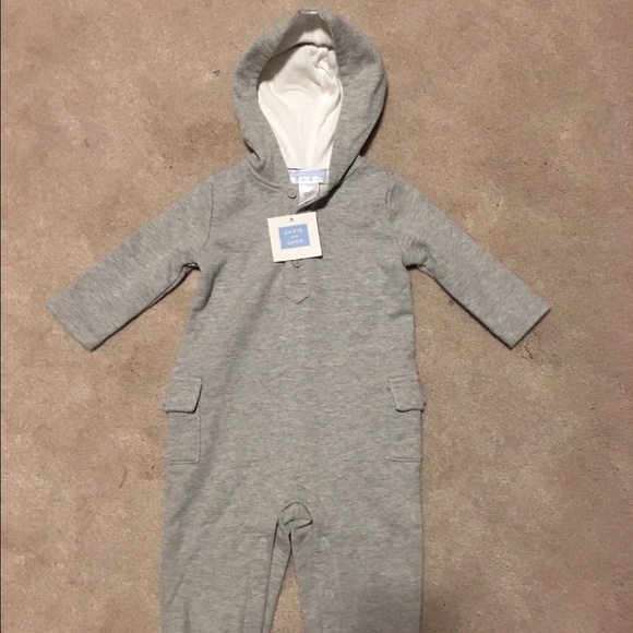 Janie and Jack Grey hoodie - Brand New!