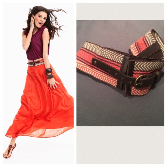 LOFT Accessories - 🎉Host Pick🎉LOFT ZIG-ZAG WIDE BELT