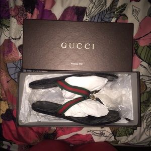 Gucci sandals!