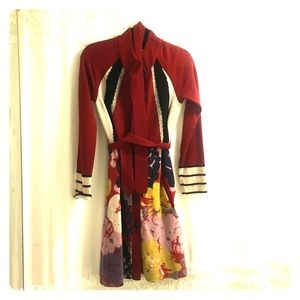 Sparrow Wool Sweater Dress - small