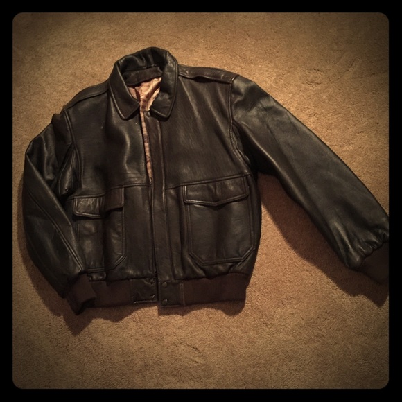 Dark Brown Vintage Men's Leather Jacket