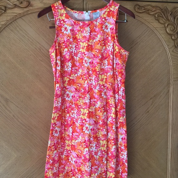 Old Navy multi color floral dress. Size 10.
