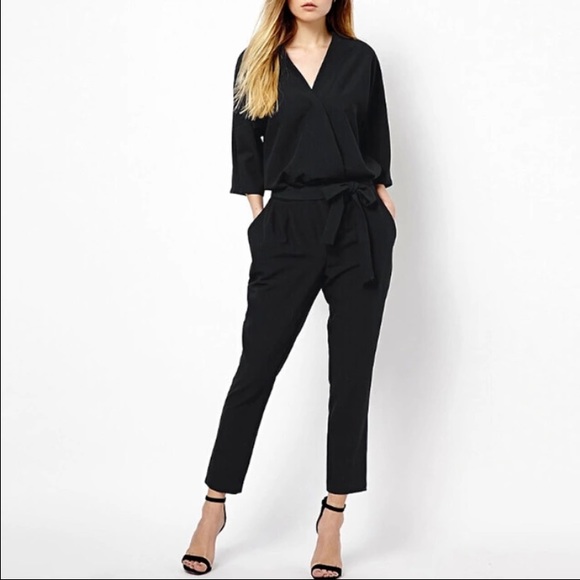 Pants - 🆕All black super chic jumpsuit❤️👌🏼