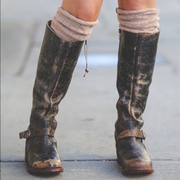 2/$25 Color Block Boot Socks - Picture 2 of 4