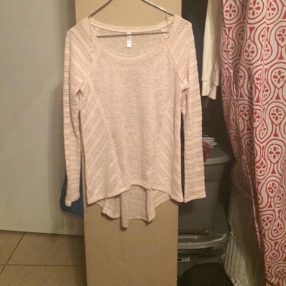 High low Long sleeve shirt