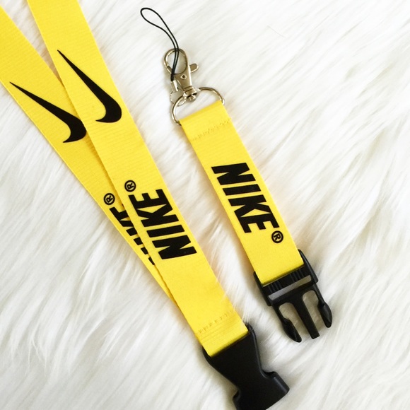 Nike Accessories - New NIKE Yellow and Black Lanyard!