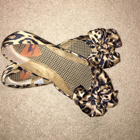 Rocketdog Cheetah Print flats