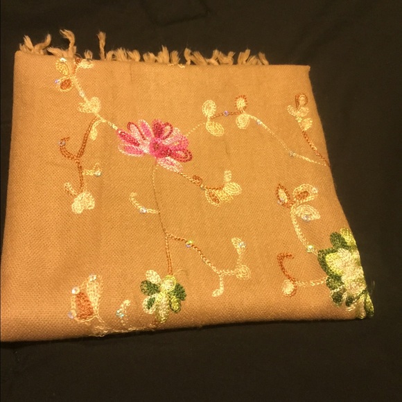 Light brown scarf