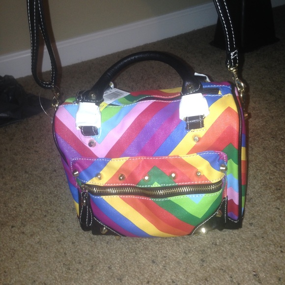Rainbow purse new