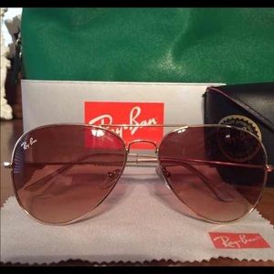 Ray-Ban aviator sunglasses