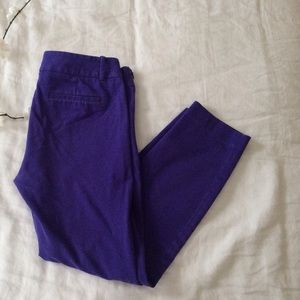 J Crew Factory Skinny City Fit Work Slacks