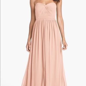 Jenny Yoo bridesmaid convertible chiffon dress, 6