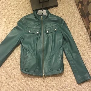 Hot Fitted Leather Biker Jacket!