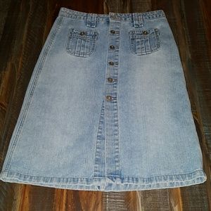 Denim skirt