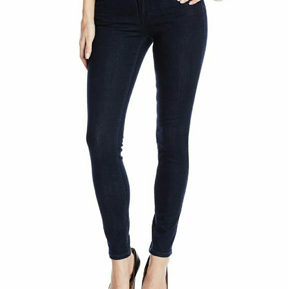 Kensie Skinny Jeans in Black Metal