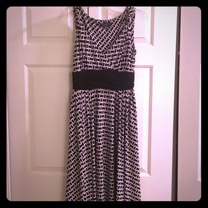 Liz Claiborne Printed Swing Dress