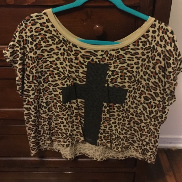 Cheetah Print Crop Top