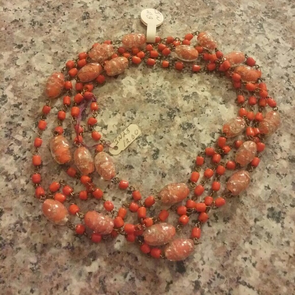 ⚜ Vintage Silver Foil Necklace ⚜