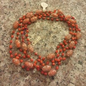 ⚜ Vintage Silver Foil Necklace ⚜