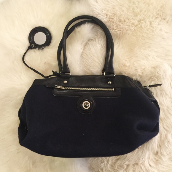 Balenciaga Navy and Black handbag