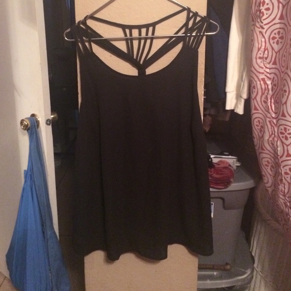 Forever 21 + sheer tank top