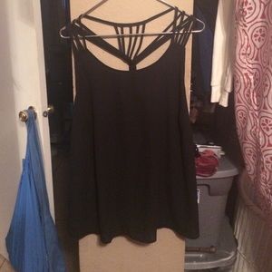 Forever 21 + sheer tank top