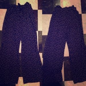 Polka dot trousers
