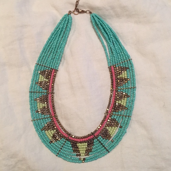 Nordstrom BP Turquoise Statement Necklace