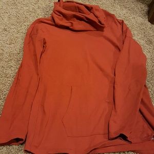 Calvin Klein performance cowl neck top